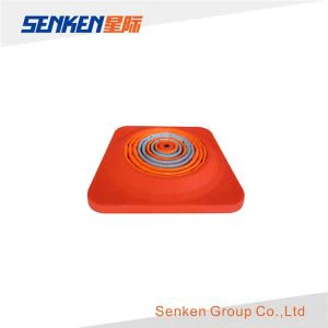 Rode Plastic Cone Barrier Stop Cone voor Traffic SSLX-SK-750